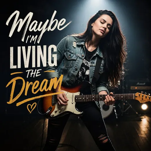 Maybe I’m Living the Dream cover artwork