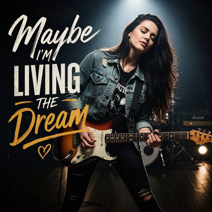 Maybe Im Living The Dream cover artwork