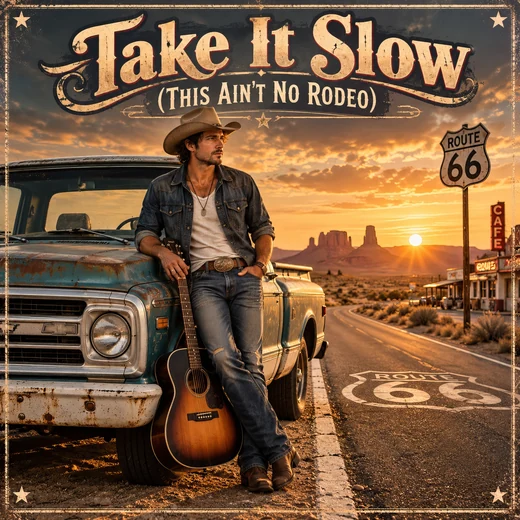 Take It Slow (This Ain't No Rodeo) release artwork