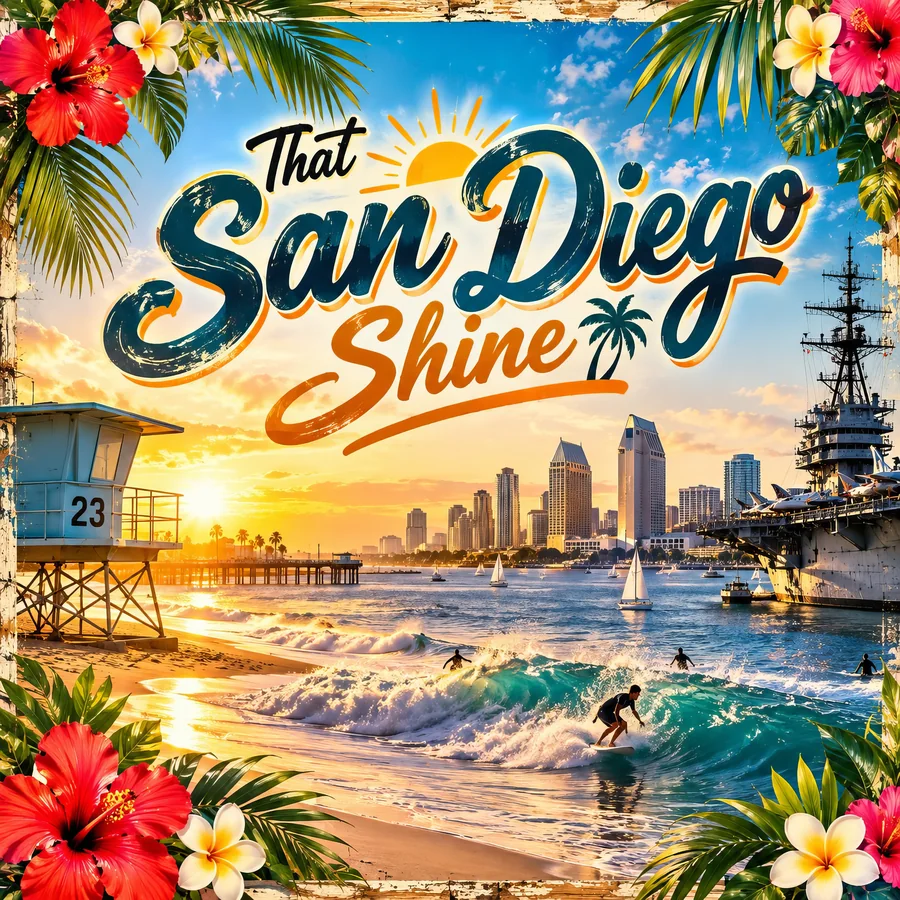 That San Diego Shine cover artwork
