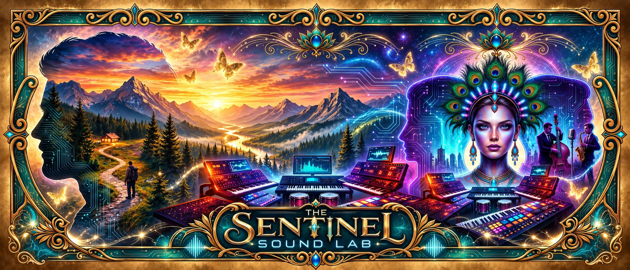 The Sentinel Sound Lab creative visual