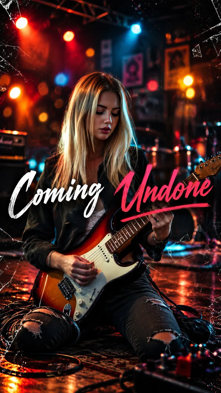 Coming Undone music video artwork