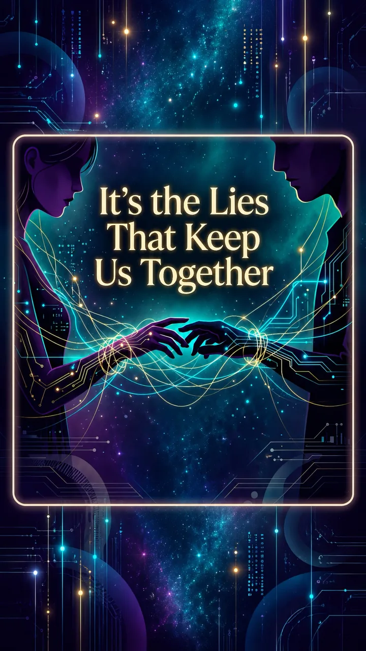 It's the Lies That Keep Us Together music video artwork