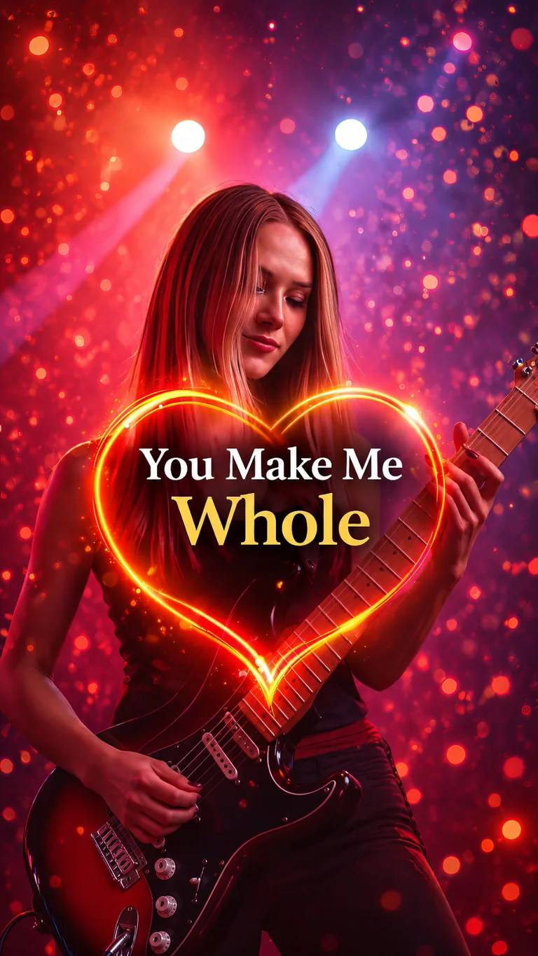 You Make Me Whole music video artwork